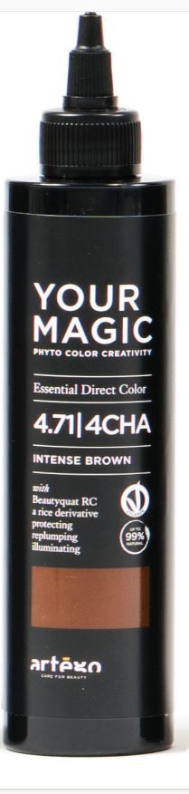 01-037002 YOUR MAGIC 4.71/4CHA - INTENSE BROWN 200ML